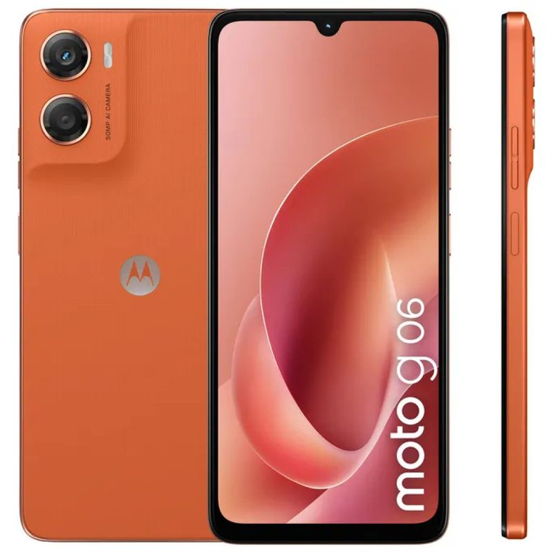 Motorola Moto G06 128 GB, 4 GB RAM, Arancione