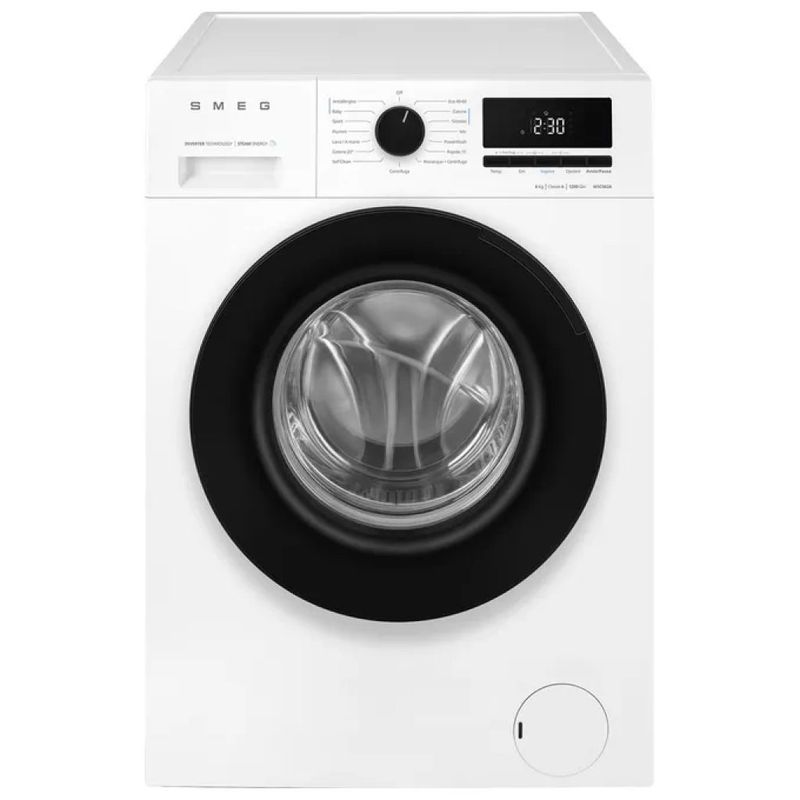Smeg W3C062A Lavatrice Frontale Slim 6 Kg 1200 rpm Classe A Vapore Motore Inverter 15 Programmi