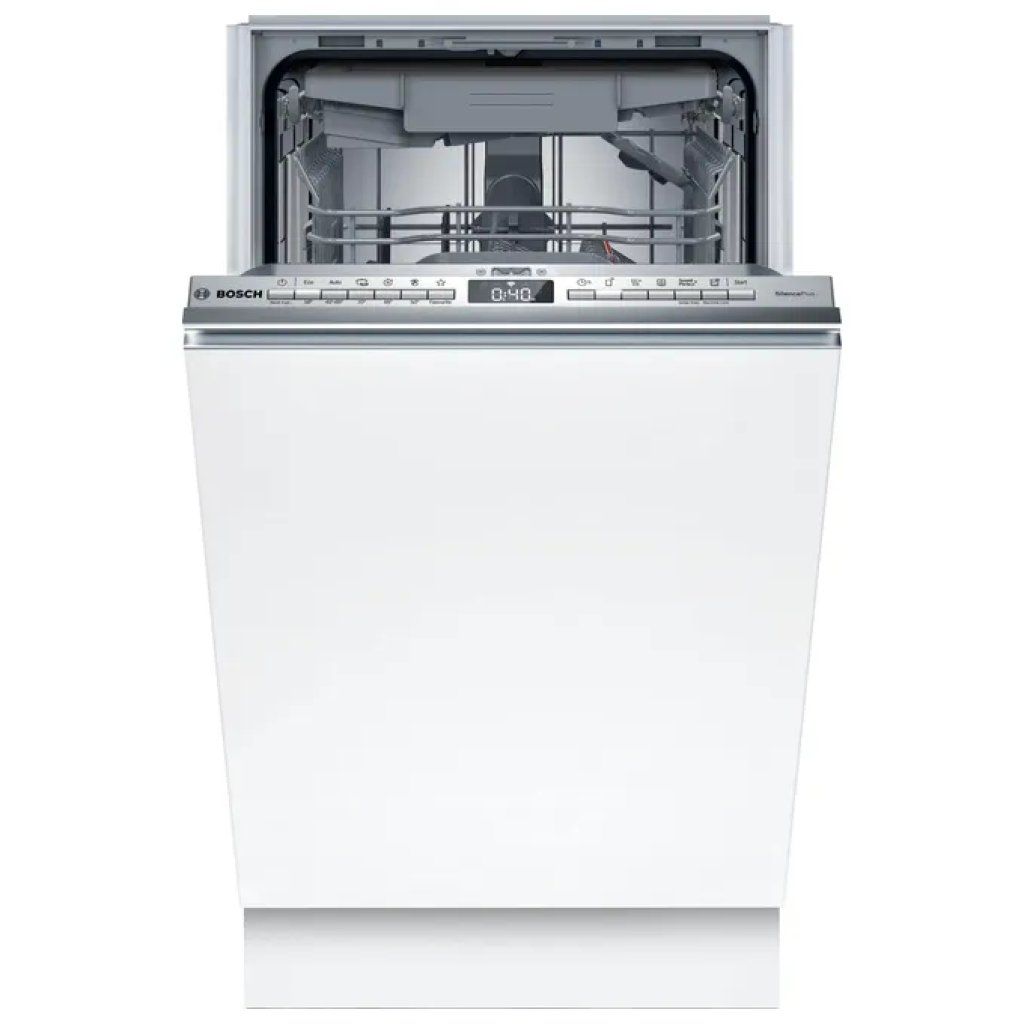 Bosch Serie 4 SPV4HMX13E Lavastoviglie da Incasso 45 cm, 10 Coperti, Classe D