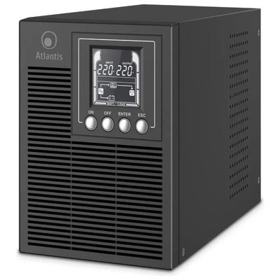 Atlantis A03-OP1002 UPS Online 1000VA/900W con LCD Atlantis A03-OP1002 UPS Online 1000VA/900W con LCD