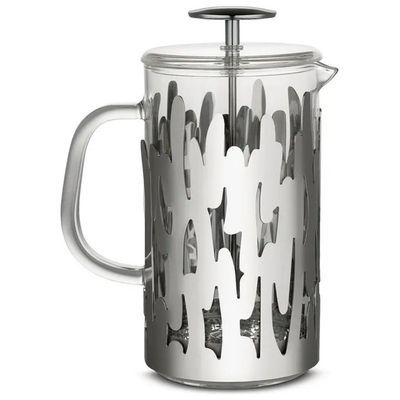 Alessi Barkoffee BM12/8 Caffettiera a Pressione, 8 Tazze Alessi Barkoffee BM12/8 Caffettiera a Pressione, 8 Tazze