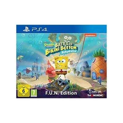 THQ NORDIC SpongeBob SquarePants: Battle for Bikini Bottom – Rehydrated Edizione F.U.N. per PS4 THQ NORDIC SpongeBob SquarePants: Battle for Bikini Bottom – Rehydrated Edizione F.U.N. per PS4