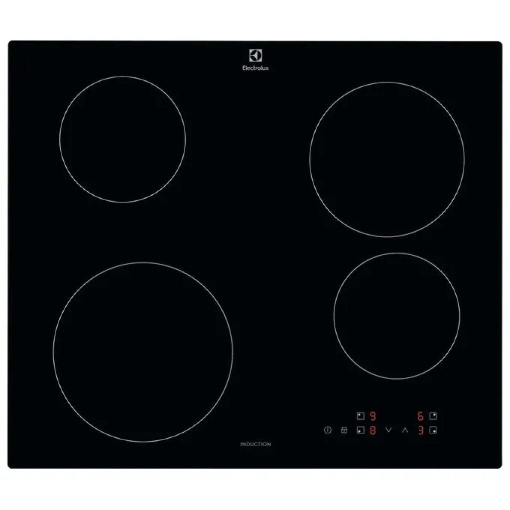 Electrolux LIB60424CK Serie 300 Piano a Induzione 59 cm, 4 Zone, Nero