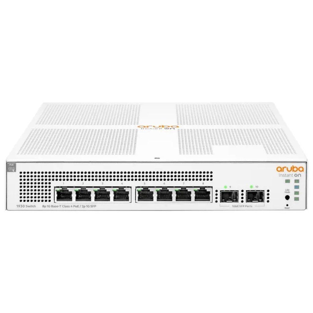 HPE Aruba Instant On 1930 JL681A Switch Gigabit PoE 8 porte HPE Aruba Instant On 1930 JL681A Switch Gigabit PoE 8 porte
