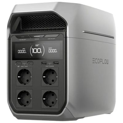 EcoFlow DELTA 3 Plus – Stazione di alimentazione portatile 1024 Wh, 1800 W EcoFlow DELTA 3 Plus – Stazione di alimentazione portatile 1024 Wh, 1800 W