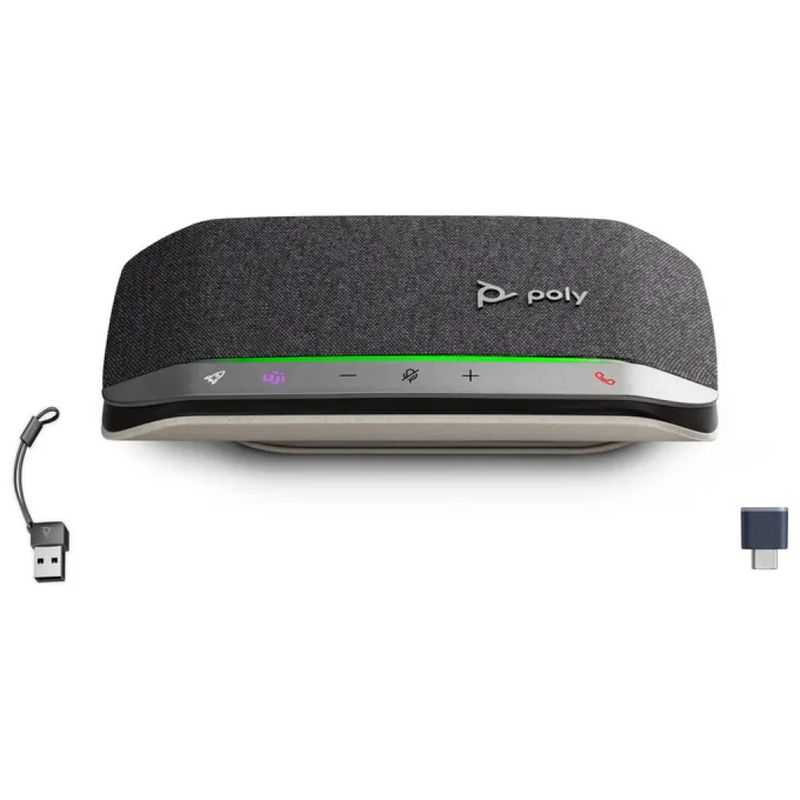 Poly Sync 20+M Speakerphone USB-C/Bluetooth con adattatore USB-A