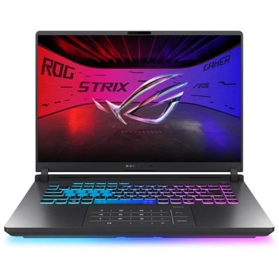 ASUS ROG Strix G16 Notebook Gaming, Core Ultra 9, RTX 5060, 16 GB RAM, 1 TB SSD, 16” 2.5K 300 Hz