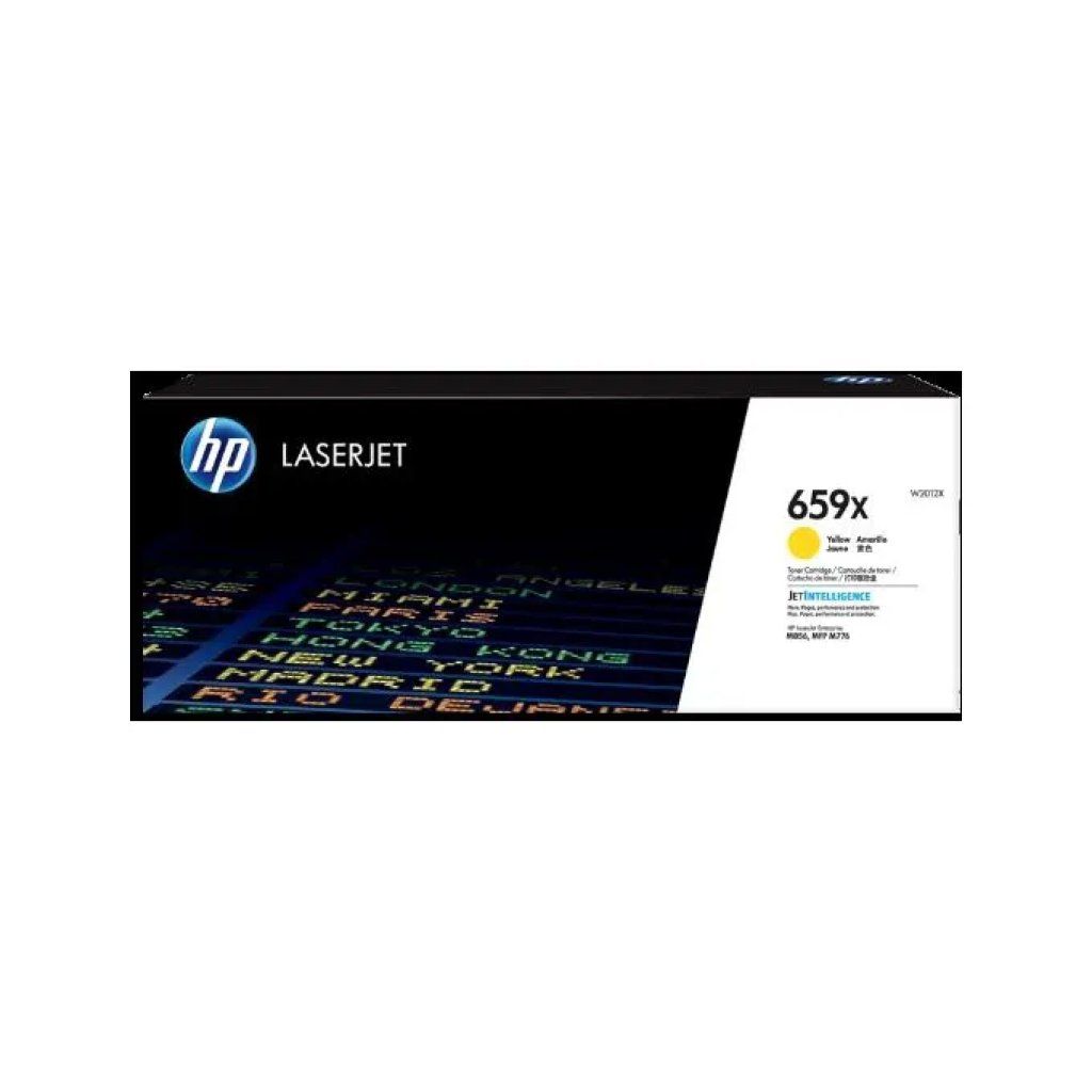 HP 659X W2012X Toner Originale Giallo Alta Capacità