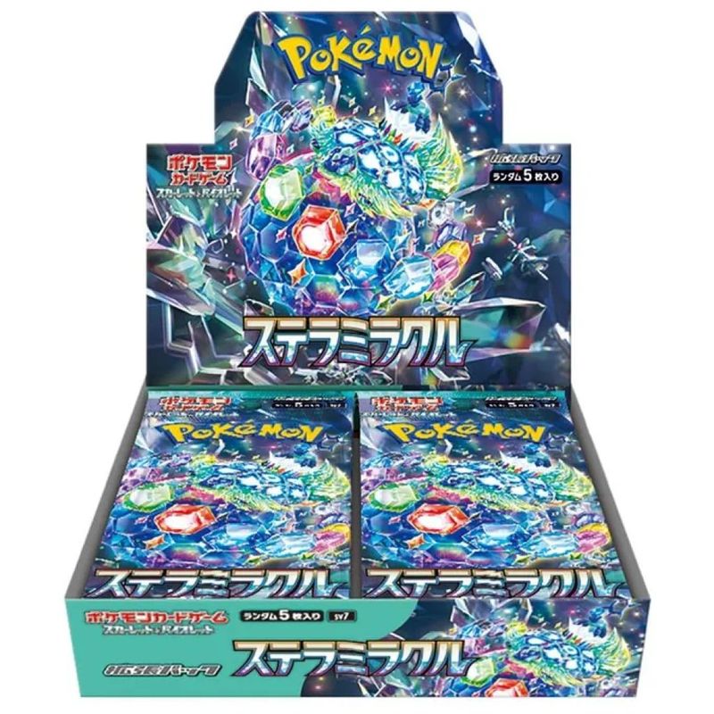 THE POKEMON COMPANY Pokémon TCG SV7 Stellar Miracle Booster Box – 30 bustine