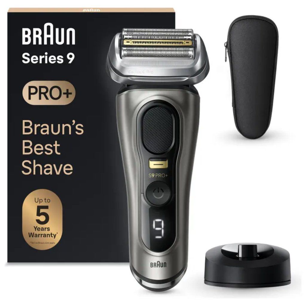 Braun Series 9 PRO+ 9600S Rasoio Elettrico Nero Braun Series 9 PRO+ 9600S Rasoio Elettrico Nero