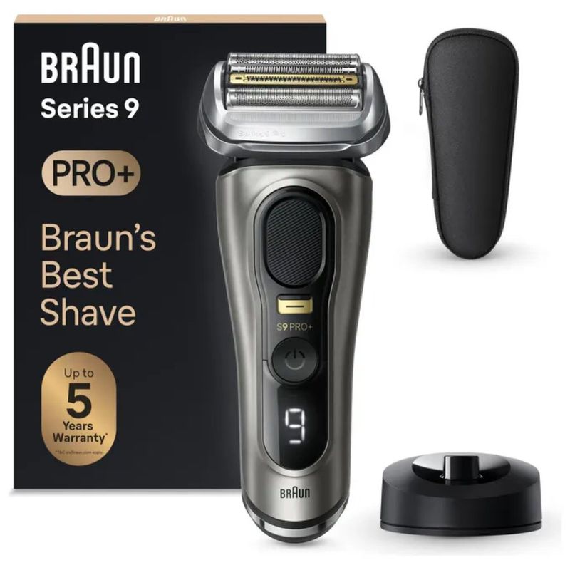Braun Series 9 PRO+ 9600S Rasoio Elettrico Nero