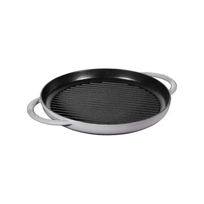 Staub Bistecchiera Rotonda in Ghisa Smaltata 30 cm Staub Bistecchiera Rotonda in Ghisa Smaltata 30 cm