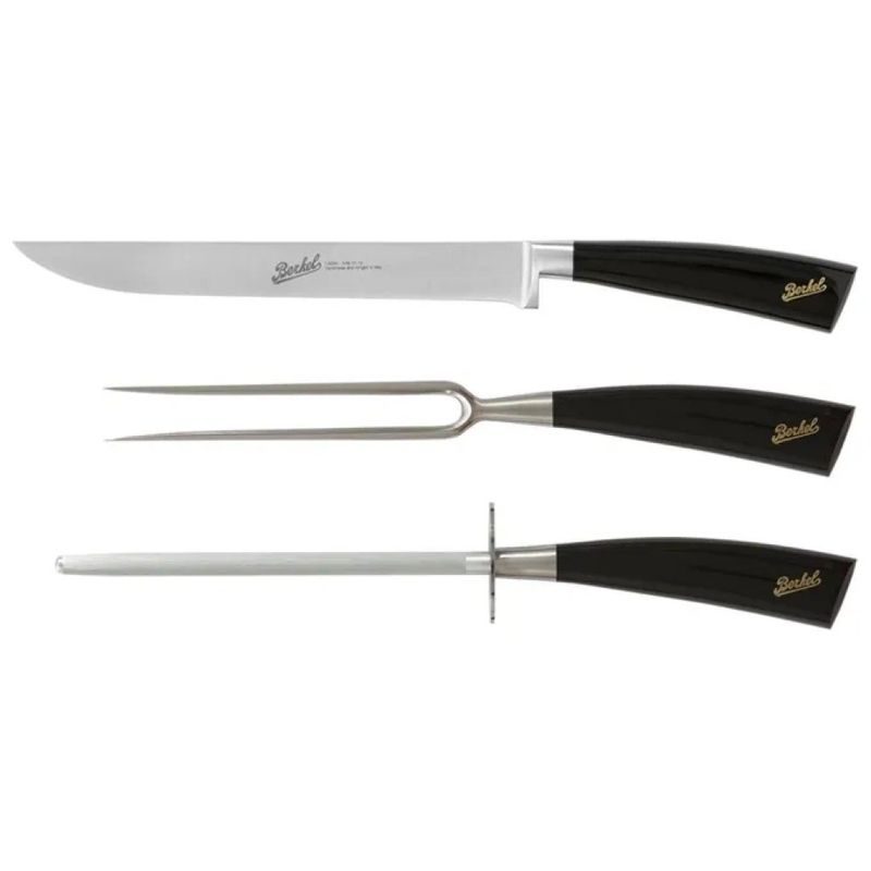 Berkel Elegance Set da Arrosto Nero, 3 Pezzi