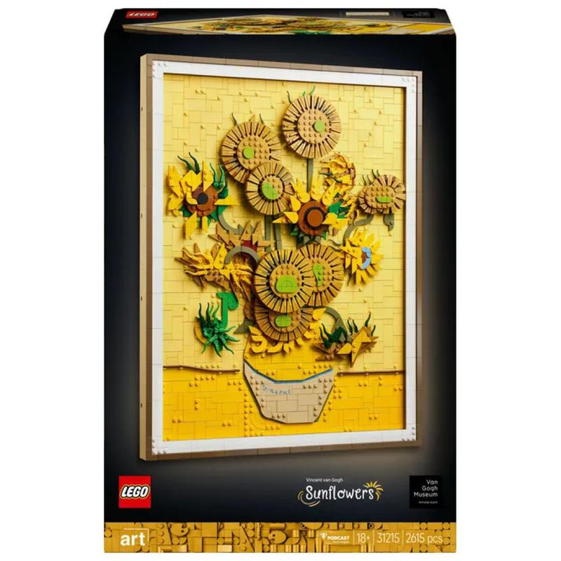 LEGO Art Vincent van Gogh: Girasoli – Set da Parete