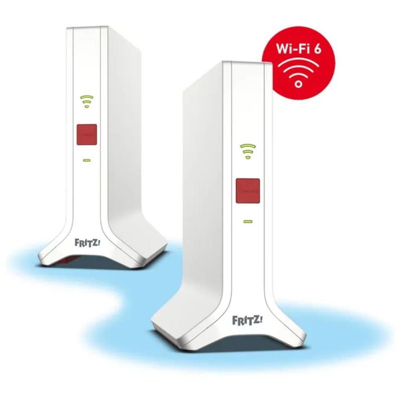 FRITZ! Mesh Set 4200 – Sistema Wi-Fi 6 Mesh Dual-Band, 2 Pezzi