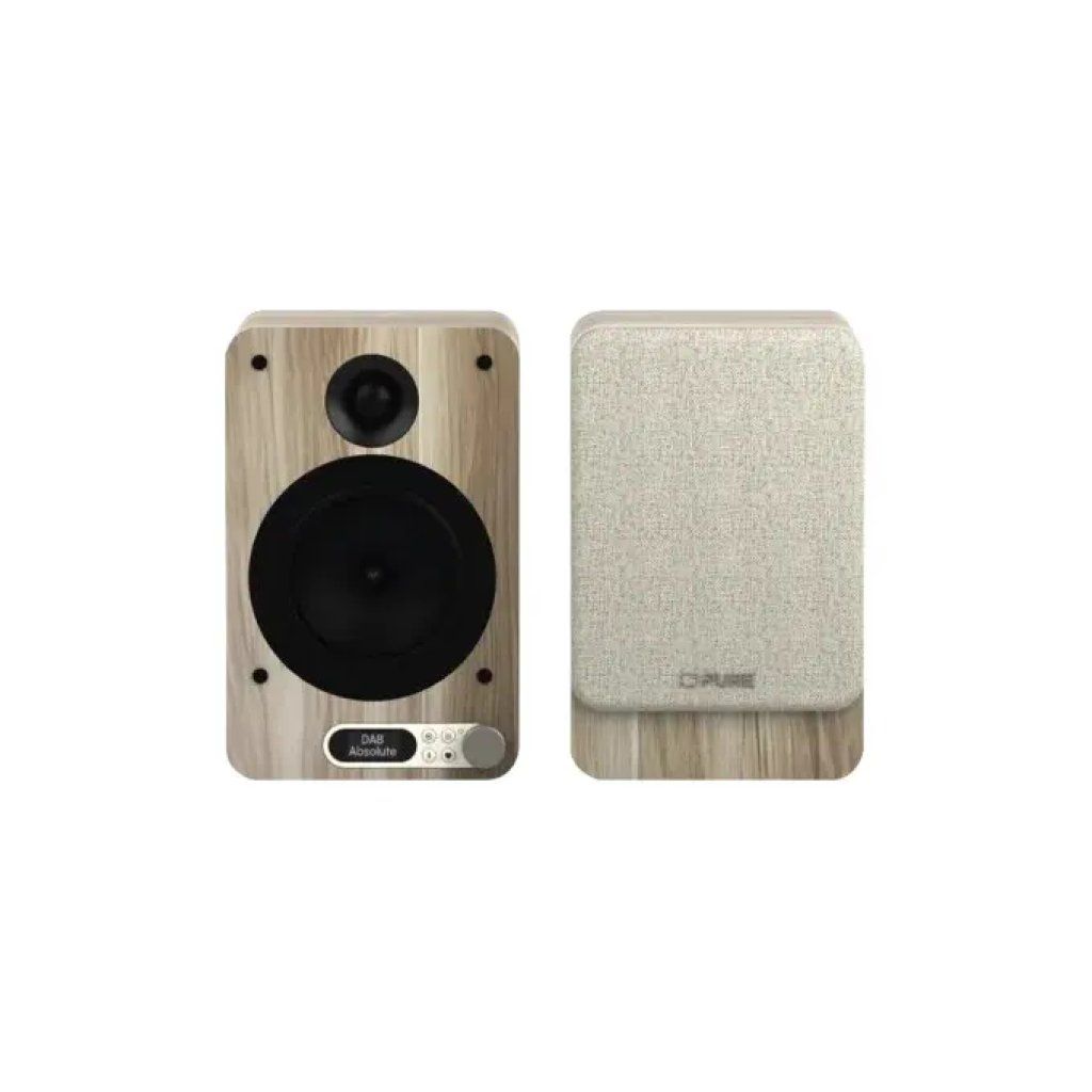 PURE Classic Active Microsistema Hi-Fi Stereo 80 W, Bluetooth 5.3, HDMI ARC, DAB+/FM, Bianco e Rovere PURE Classic Active Microsistema Hi-Fi Stereo 80 W, Bluetooth 5.3, HDMI ARC, DAB+/FM, Bianco e Rovere