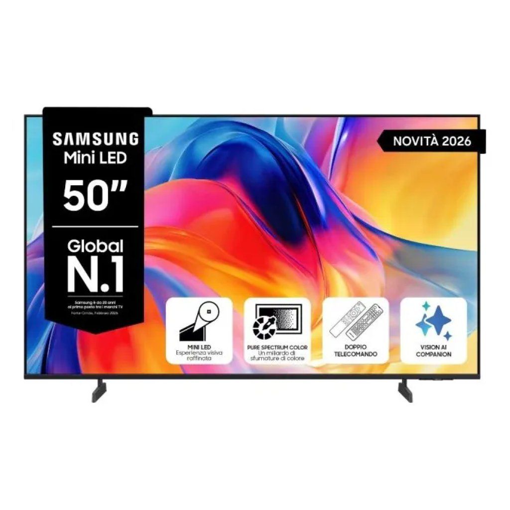 Samsung UE50M70HAUXZT Smart TV 50” Mini LED 4K UHD Samsung UE50M70HAUXZT Smart TV 50” Mini LED 4K UHD