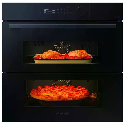 Samsung NV7B5760WBK-U5 Forno da Incasso Dual Cook Flex Steam 76 L A+ Nero