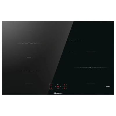 Hisense HI8421BSC Piano Cottura a Induzione 80 cm, 4 Zone, Nero Hisense HI8421BSC Piano Cottura a Induzione 80 cm, 4 Zone, Nero
