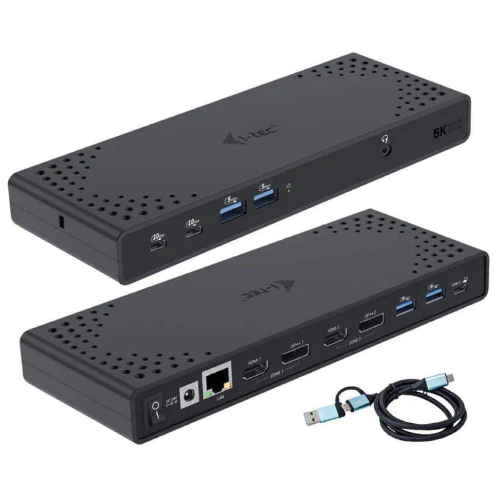 I-TEC Docking Station USB-C CADUA4KDOCKPDL2, 4K, 100 W, nera I-TEC Docking Station USB-C CADUA4KDOCKPDL2, 4K, 100 W, nera