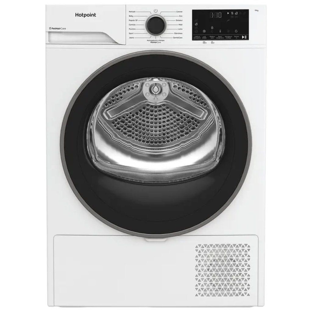 Hotpoint HPT 113D BS IT Asciugatrice a Pompa di Calore 11 kg, Classe D, Bianca Hotpoint HPT 113D BS IT Asciugatrice a Pompa di Calore 11 kg, Classe D, Bianca