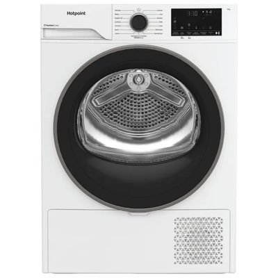 Hotpoint HPT 113D BS IT Asciugatrice a Pompa di Calore 11 kg, Classe D, Bianca