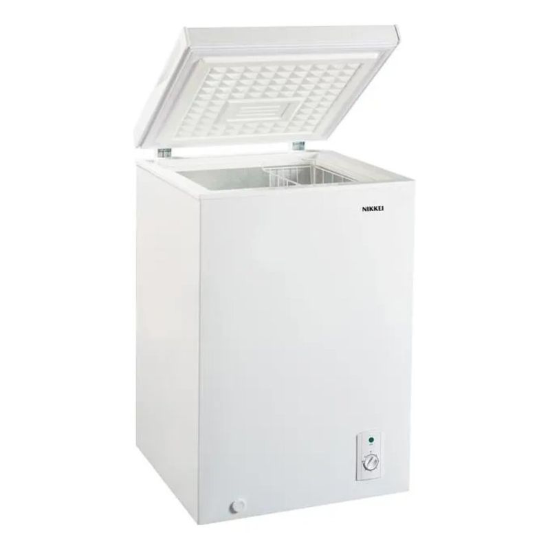 Nikkei NKCO110 Congelatore a Pozzo 100 L, Classe F, Bianco