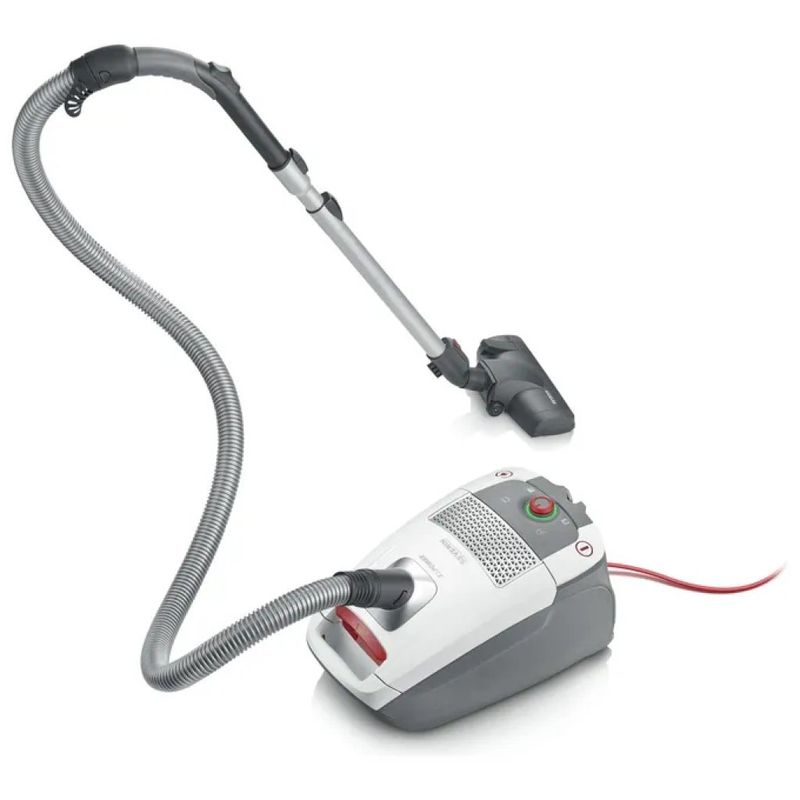 Severin BC 7047 Aspirapolvere con sacco 850 W, filtro HEPA 13, 4 L, bianco
