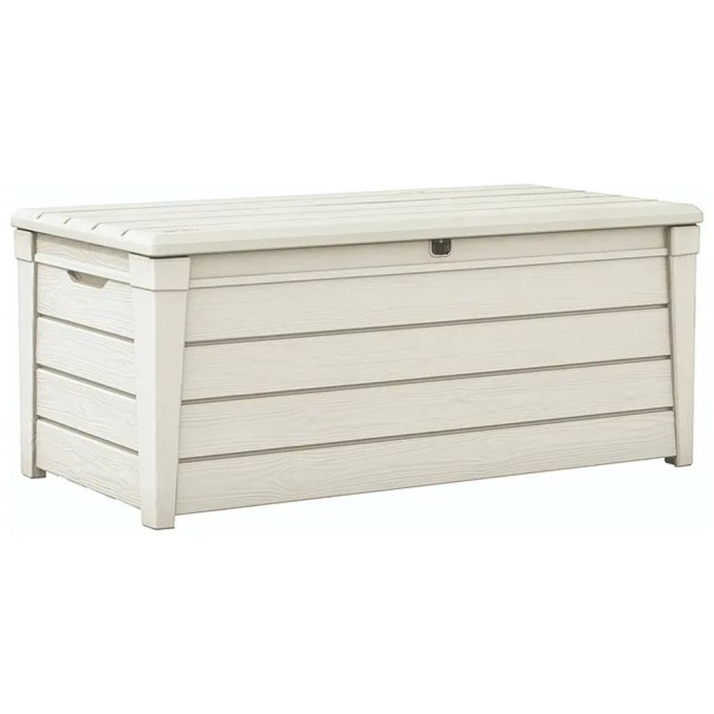 Keter Brightwood Baule da Giardino Bianco 454 L