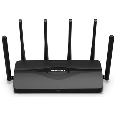 Mercusys MR47BE Router Wi-Fi 7 Tri-Band BE9300, 4 porte 2.5 GbE, Nero