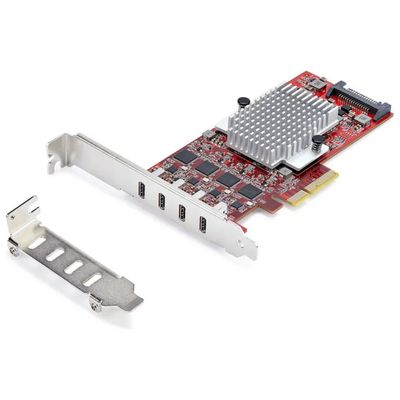 StarTech.com Scheda PCIe con 4 porte USB-C 10Gbps