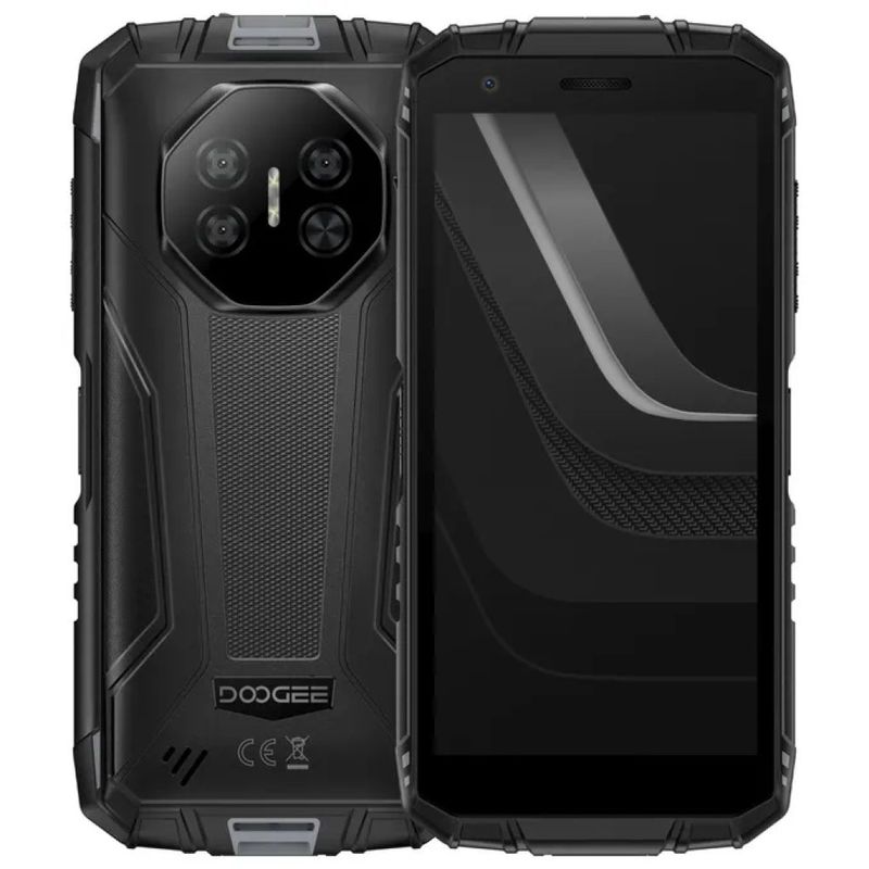 Doogee FIRE3 Smartphone Rugged 5.5'' 3 GB 64 GB Android 15 IP68 IP69K MIL-STD-810H colore Grigio