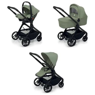 Brevi Trio Brio 3 in 1 Passeggino Modulare i-Size Salvia