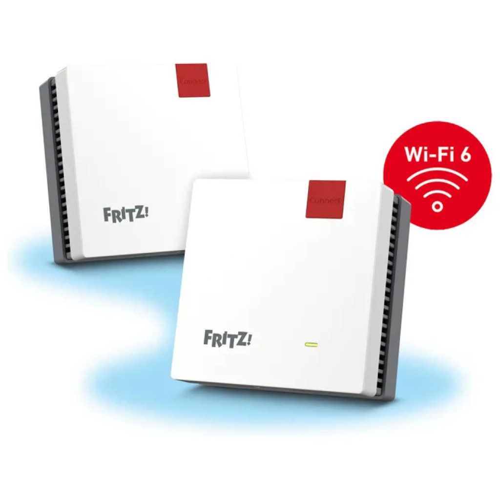 FRITZ! Mesh Set 1600 – Kit 2 Ripetitori Wi-Fi 6 Dual-Band