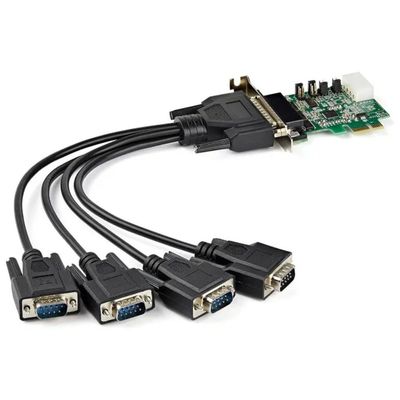 StarTech.com PEX4S953LP – Scheda PCIe RS232 a 4 porte