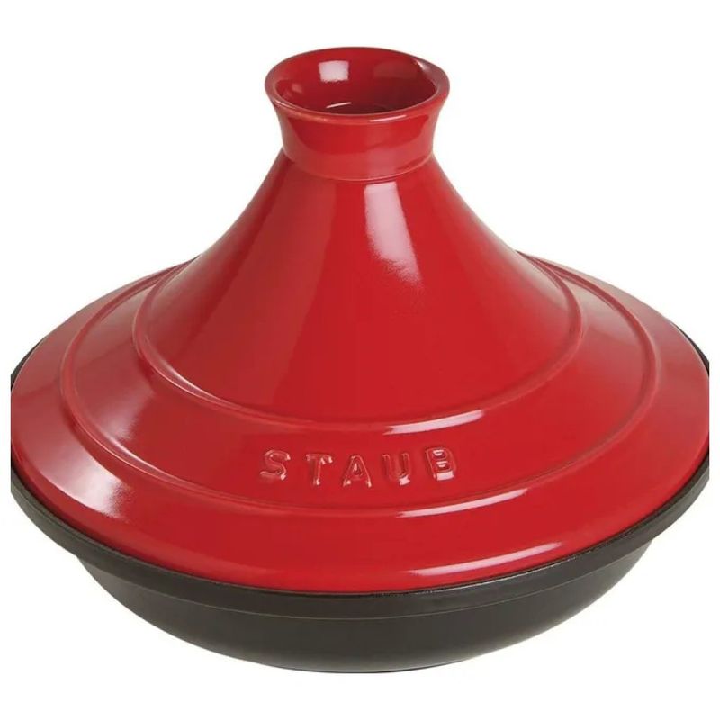 ZWILLING STAUB Tajine in Ghisa e Ceramica 28 cm, 2 L, Rosso