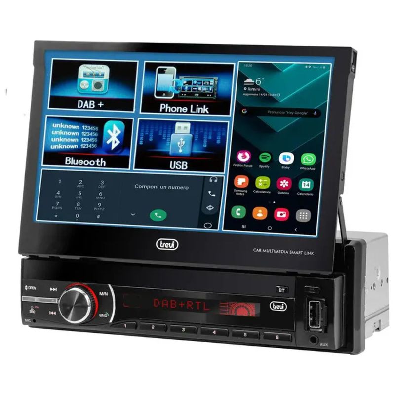 Trevi MDV6390DAB Autoradio DAB+ Touchscreen 7'' Trevi MDV6390DAB Autoradio DAB+ Touchscreen 7''