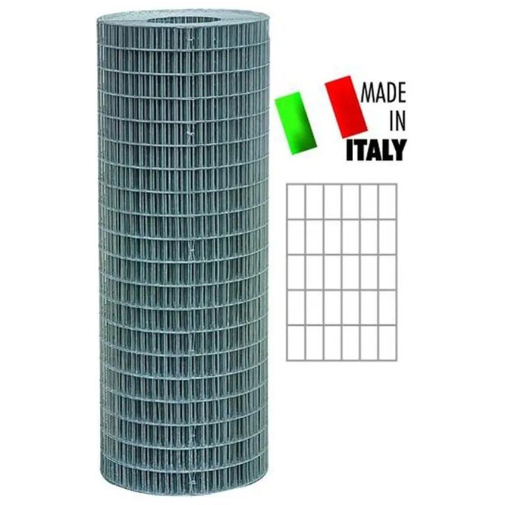Vigor-Blinky 58030 – Rete elettrosaldata zincata 150 cm x 25 m, maglia 25 x 50 mm Vigor-Blinky 58030 – Rete elettrosaldata zincata 150 cm x 25 m, maglia 25 x 50 mm