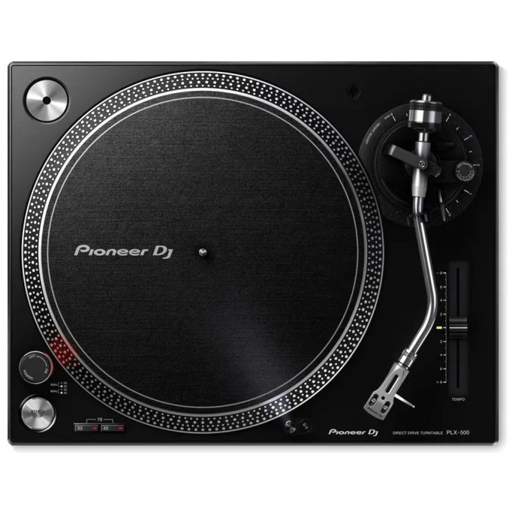 Pioneer DJ PLX-500-K Giradischi USB a Trazione Diretta Nero Pioneer DJ PLX-500-K Giradischi USB a Trazione Diretta Nero
