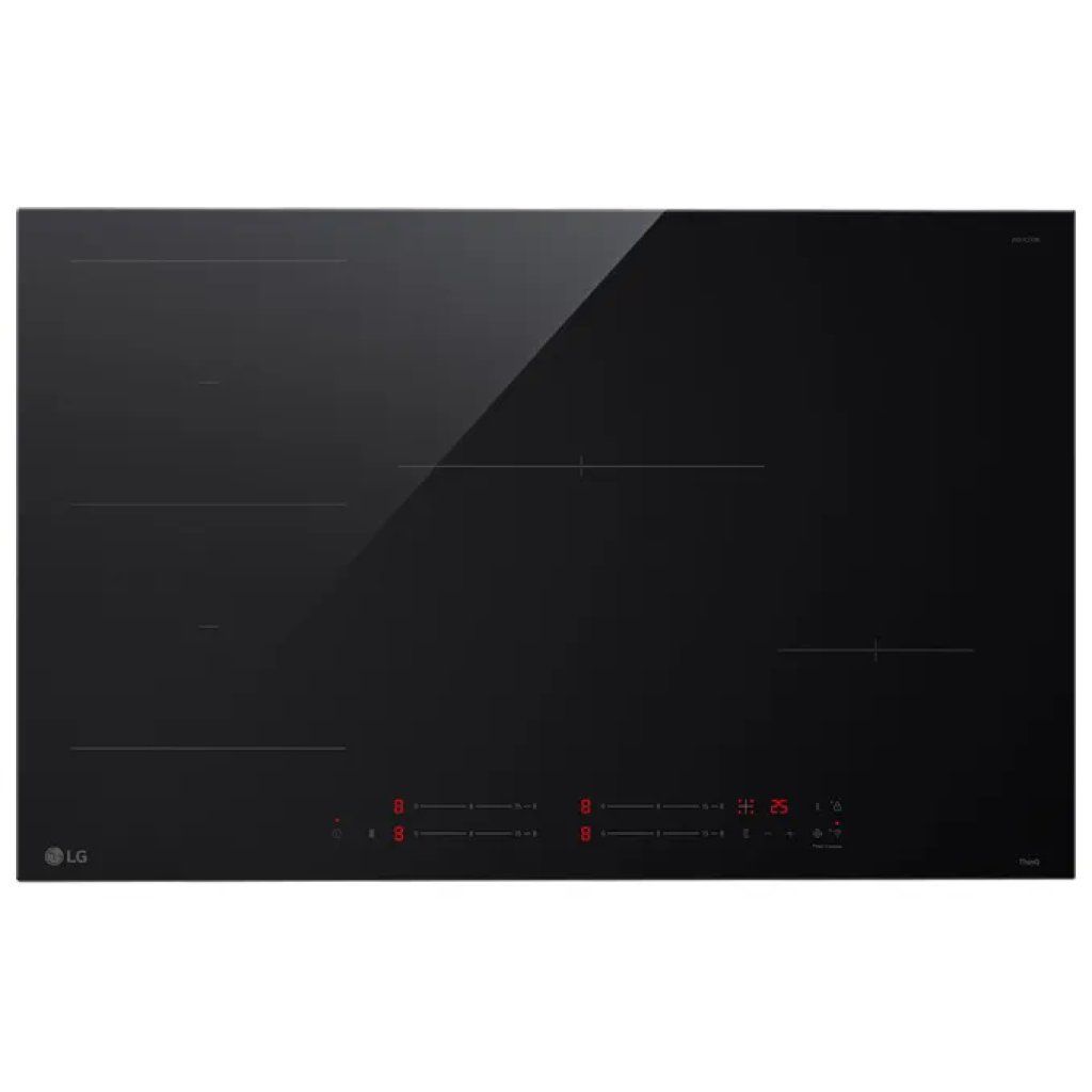 LG CI5Z3025BN Piano Cottura a Induzione 80 cm, 4 Zone, 7400 W, Wi-Fi, Nero LG CI5Z3025BN Piano Cottura a Induzione 80 cm, 4 Zone, 7400 W, Wi-Fi, Nero