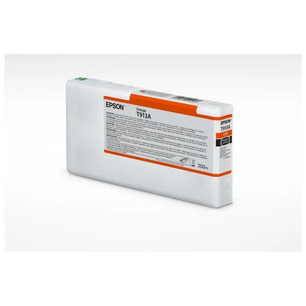 Epson Cartuccia originale Epson T913A00 arancione da 200 ml Epson Cartuccia originale Epson T913A00 arancione da 200 ml