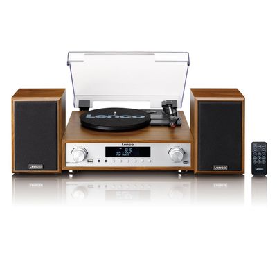 Lenco MC-160WD Sistema Hi-Fi con Giradischi, DAB+ e Bluetooth Lenco MC-160WD Sistema Hi-Fi con Giradischi, DAB+ e Bluetooth