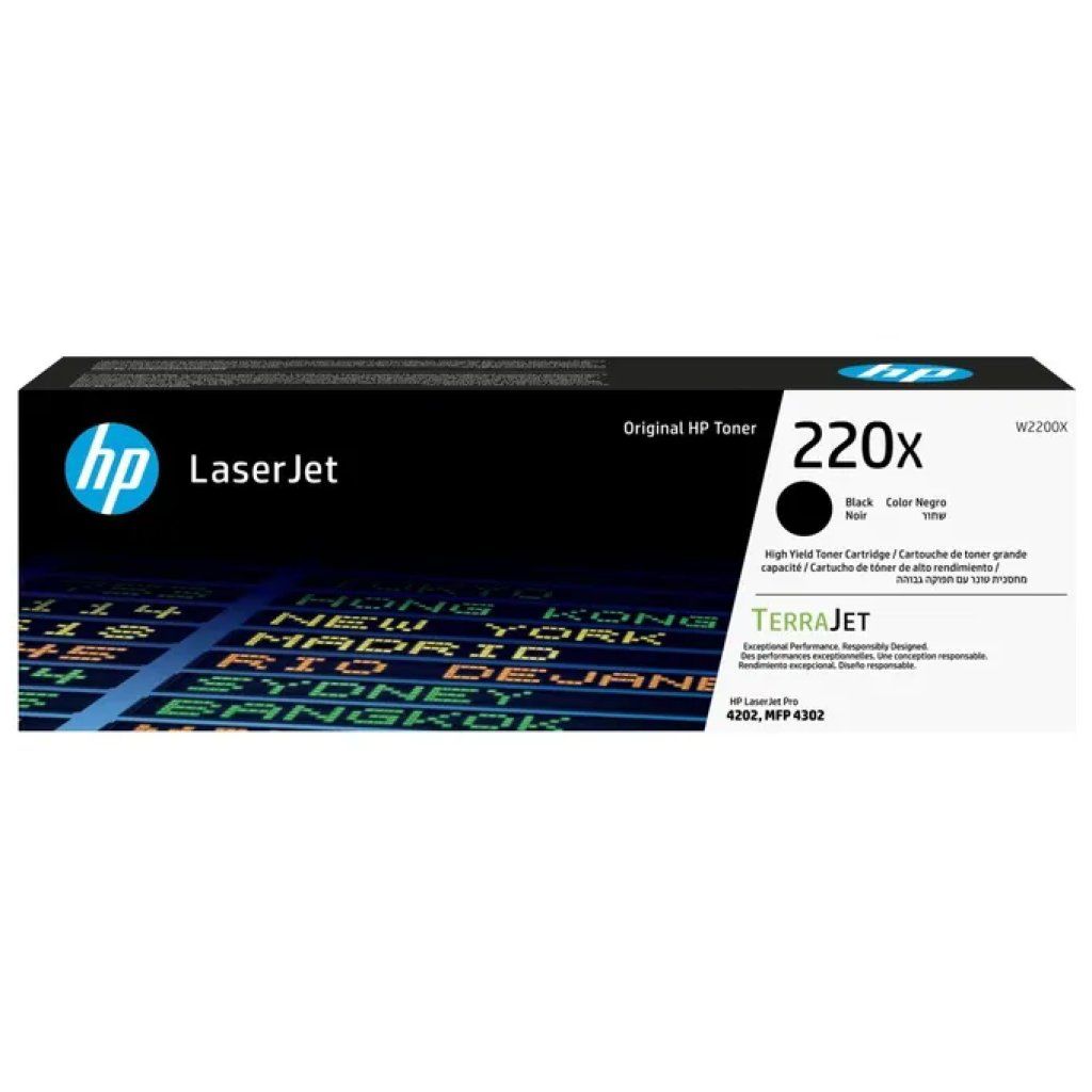HP Toner originale HP 220X nero ad alta capacità – W2200X
