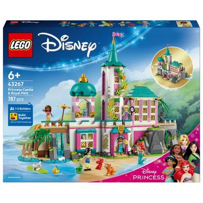 LEGO Disney Princess 43267 – Castello della Principessa e Animali Reali, 765 pezzi