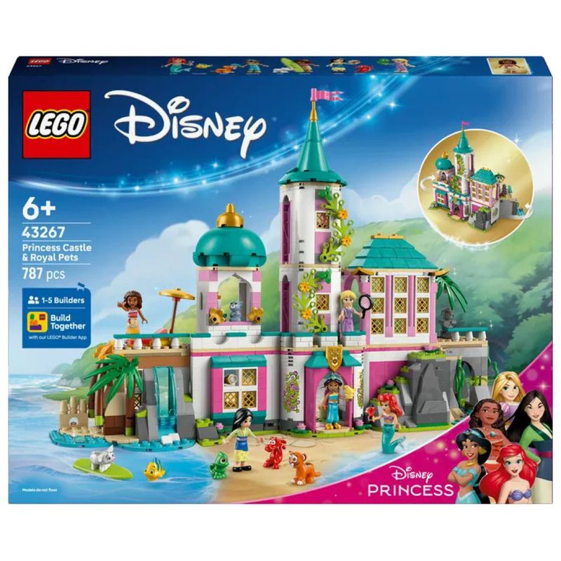 LEGO Disney Princess 43267 – Castello della Principessa e Animali Reali, 765 pezzi LEGO Disney Princess 43267 – Castello della Principessa e Animali Reali, 765 pezzi