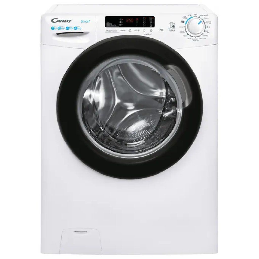 Candy CS4 272DWB4-1-11 Lavatrice Slim 7 kg, 1200 giri, Classe B, NFC, Bianca