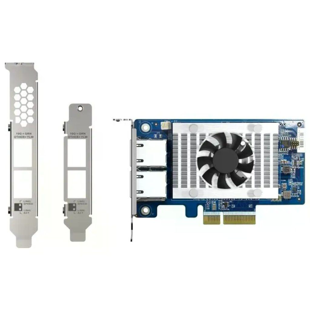 QNAP QXG-10G2T-X710 Scheda di rete PCIe 10GbE a 2 porte