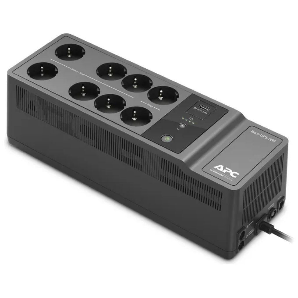 APC Back-UPS BE650G2-GR 650VA/400W con 8 prese APC Back-UPS BE650G2-GR 650VA/400W con 8 prese