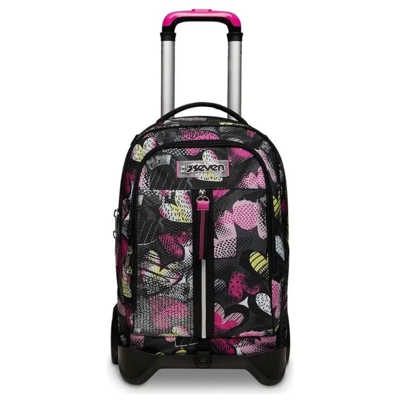 Seven Kiddie Crush Trolley Jack-2WD Zaino Scolastico 34 L