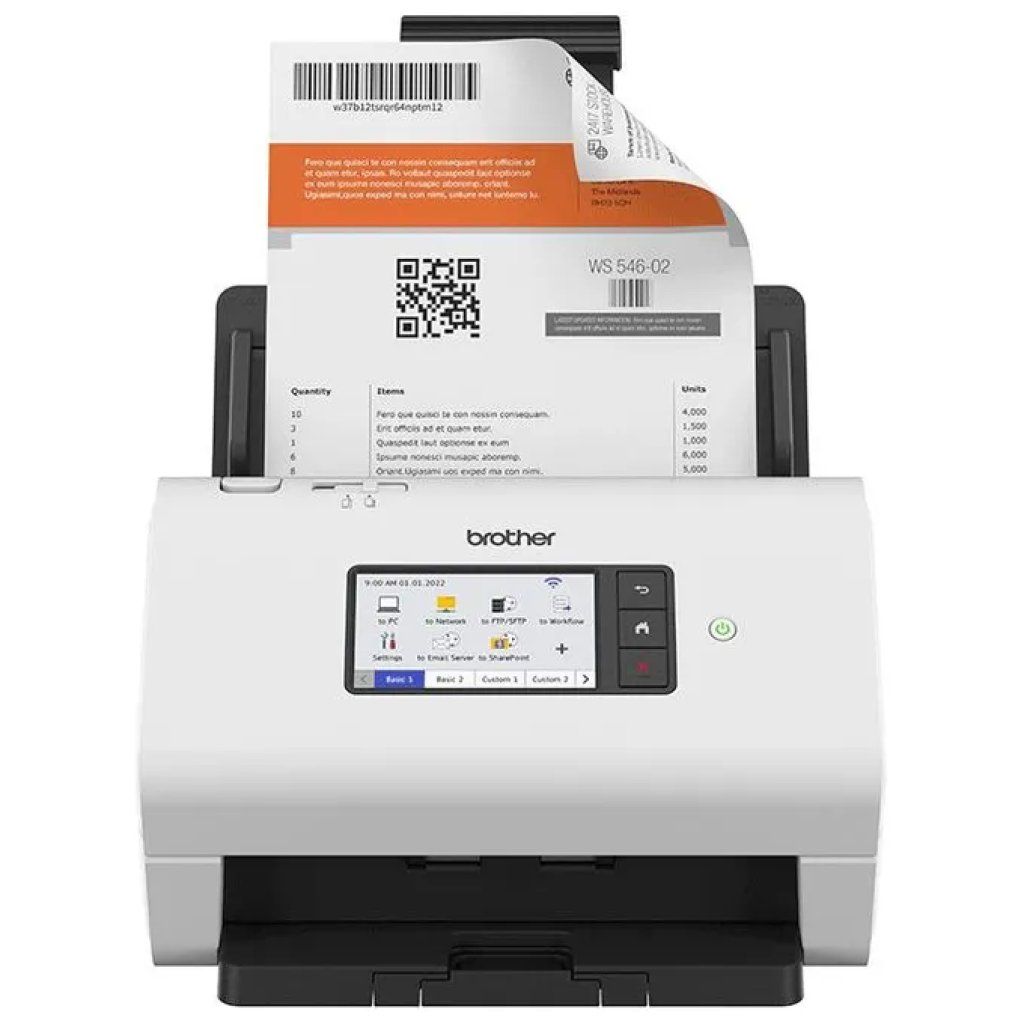 Brother ADS-4900W Scanner Documentale A4 Wi-Fi Brother ADS-4900W Scanner Documentale A4 Wi-Fi